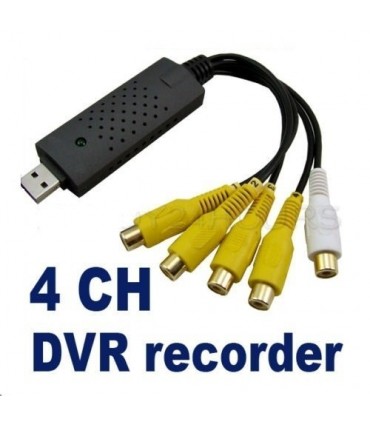 DVR адаптер 4 канален USB вход