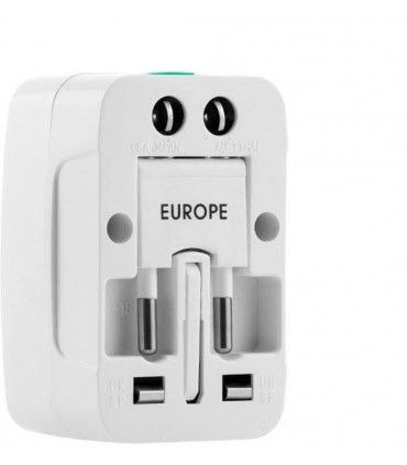 Универсален туристически адаптер - преходник към AU/UK/US/EU стандарти