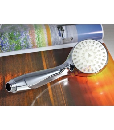 LED Светеща Душ Слушалка  с температурен датчик с 4 Цвята