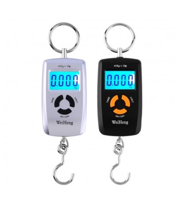Преносим електронен кантар, до 45 кг,  ръчен, LCD