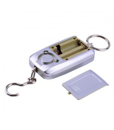 Преносим електронен кантар, до 45 кг,  ръчен, LCD