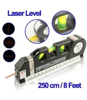 Универсален уред / лазарна терзия - либела, нивелир и ролетка