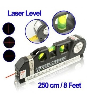 Универсален уред / лазарна терзия - либела, нивелир и ролетка