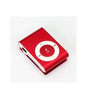 MP3 PLAYER MINI със слушалки и зарядно модел 2 - различни цветове