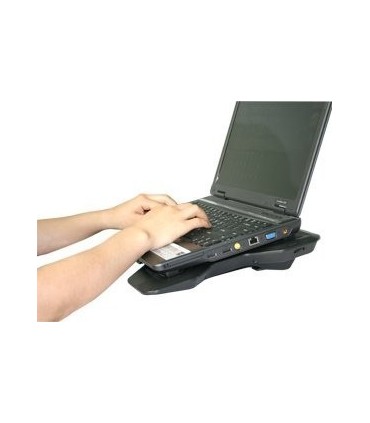 Охладителна подложка За лаптоп, Универсална, USB, Синя подсветка - 878