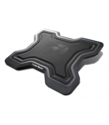 Охладителна подложка За лаптоп, Универсална, USB, Синя подсветка - 878