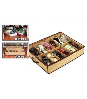 Органайзер кутия за обувки Shoe Under, 12 отделения