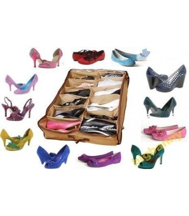 Органайзер кутия за обувки Shoe Under, 12 отделения