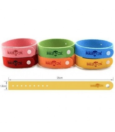 Гривни против комари Green Luck в пет различни цвята за цялото семейство