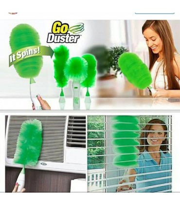 Четка за прах Go Duster с 3 сменяеми приставки