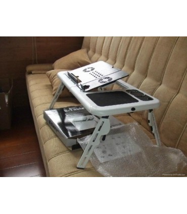 Масичка за Лаптоп за легло с охладител E-table