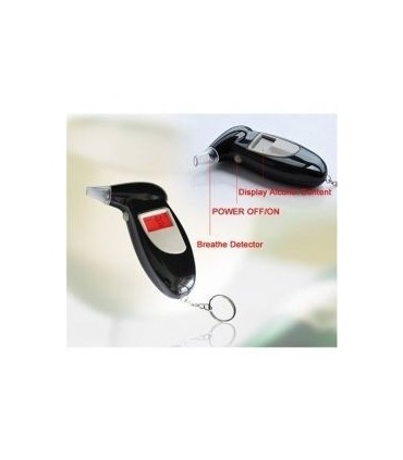 Lcd Дигитален Дрегер Алкохолен Тестер с 4 мундщука