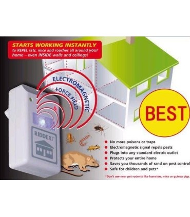 Ултразвуково устройство за борба с вредители Riddex