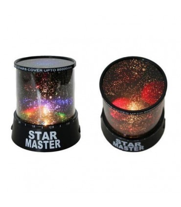 Звездна лампа, въртящ се планетариум LED Star Master