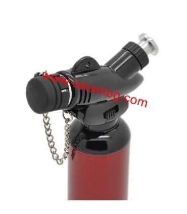 Мини газова горелка с пиезо запалване и вградена дюза