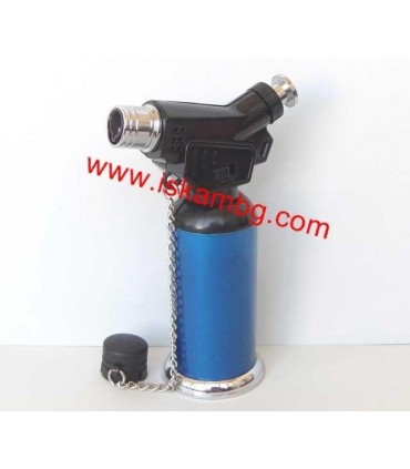 Мини газова горелка с пиезо запалване и вградена дюза