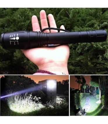 Акумулаторен фенер с диод Т-6