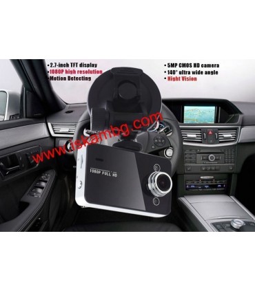 Видеорегистратор за кола Автомобилен DVR Full HD 1080p камера
