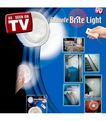 Remote Brite Light Преносима LED лампа с дистанционно