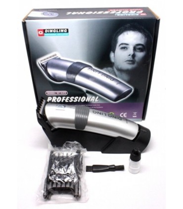 Професионална машинка за подстригване DINGLING RF-609 Безжична, 220V, 50HZ, 3W, Сива