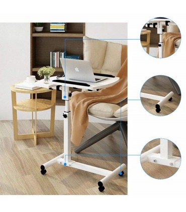 Мобилна маса за лаптоп, регулираща се височина