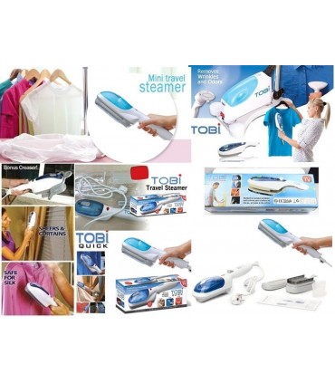 Tobi - портативен уред за гладене и почистване с пара