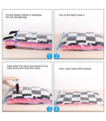 Вакуум пликове за дрехи различни размери