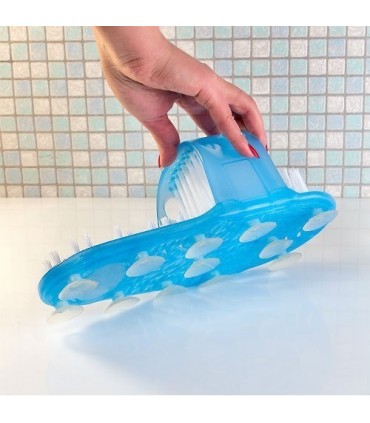 Ексфолиращ чехъл ,Easy Feet за невероятно чисти крака Син