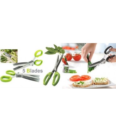 Ножица за подправки 5 остриета