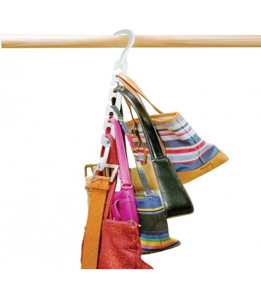 Супер удобен органайзер за закачалки 5 в 1 комплект 8 броя