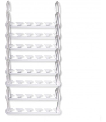 Супер удобен органайзер за закачалки 5 в 1 комплект 8 броя