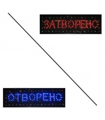 Рекламна LED табела Отворено-Затворено 60х20 см.