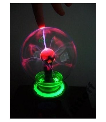 Плазмена топка Plasma Light, Сменяща цвят при допир, Многоцветна