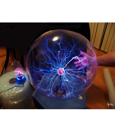 Плазмена топка Plasma Light, Сменяща цвят при допир, Многоцветна