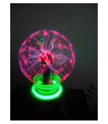 Плазмена топка Plasma Light, Сменяща цвят при допир, Многоцветна