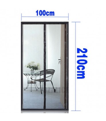 Мрежа против насекоми за врата с магнитно затваряне