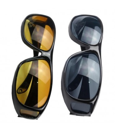 Промо! Комплект 2 бр. очила за дневно и нощно шофиране