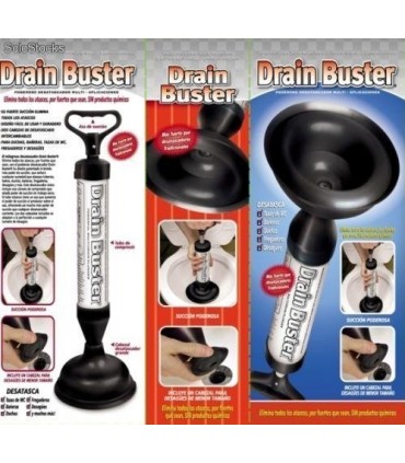 ГОЛЯМА И МОЩНАТА ВАКУУМ ПОМПА ЗА ОТПУШВАНЕ НА КАНАЛИ DRAIN BUSTER