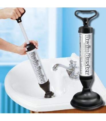 ГОЛЯМА И МОЩНАТА ВАКУУМ ПОМПА ЗА ОТПУШВАНЕ НА КАНАЛИ DRAIN BUSTER