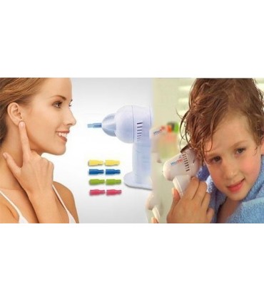 Уред за почистване на уши Wax Vac, Вакуум