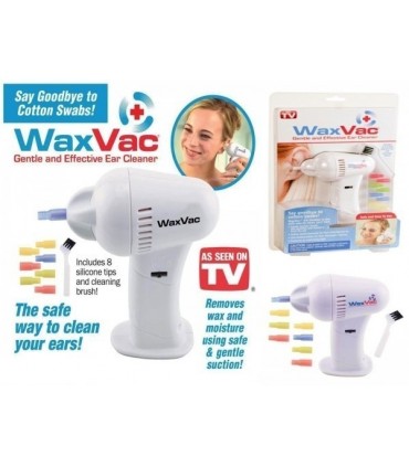 Уред за почистване на уши Wax Vac, Вакуум