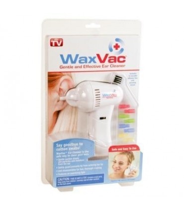 Уред за почистване на уши Wax Vac, Вакуум