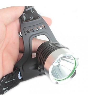 Мощен LED Челник - фенер за глава с акумулатор 1800Lm CREE T6