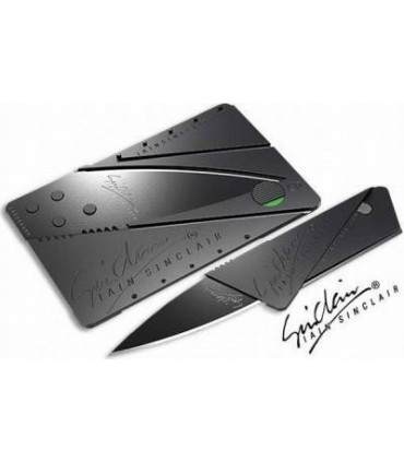 Нож кредитна карта ,Cardsharp Черна