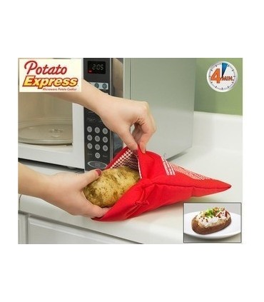 Торба за Печене на Картофи в Микровълнова Фурна