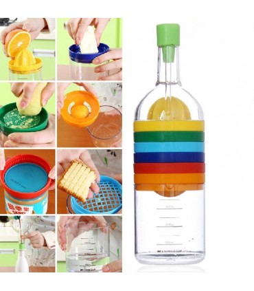 БУТИЛКА С КУХНЕНСКИ ПРИБОРИ 8 В 1