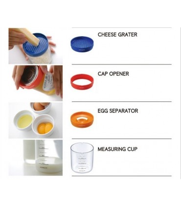 БУТИЛКА С КУХНЕНСКИ ПРИБОРИ 8 В 1