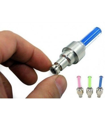 СВЕТЕЩИ LED КАПАЧКИ ЗА ВЕНТИЛИ НА КОЛИ, МОТОРИ И ВЕЛОСИПЕДИСтик