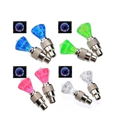 Капачки за вентили с разноцветни светлини ДМ