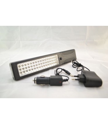Преносима светодиодна работна лампа + прожектор - 53 LED
